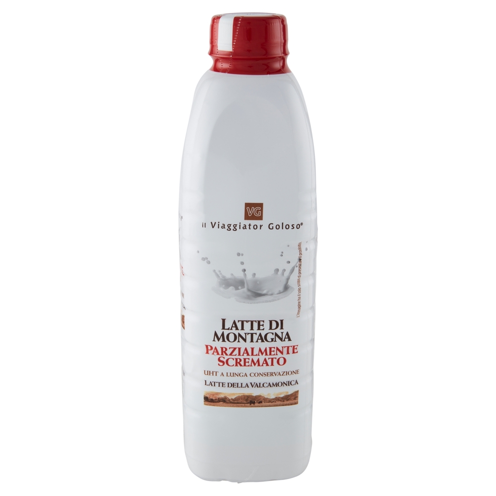 Latte di Montagna Parzialmente Scremato, 1 l